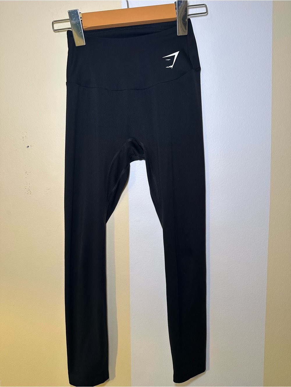 Gymshark Women's Training High Rise 7/8 Cropped Leggings Black XS